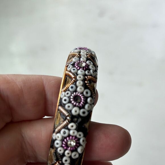 Vintage copper bangle set - Picture 12 of 16